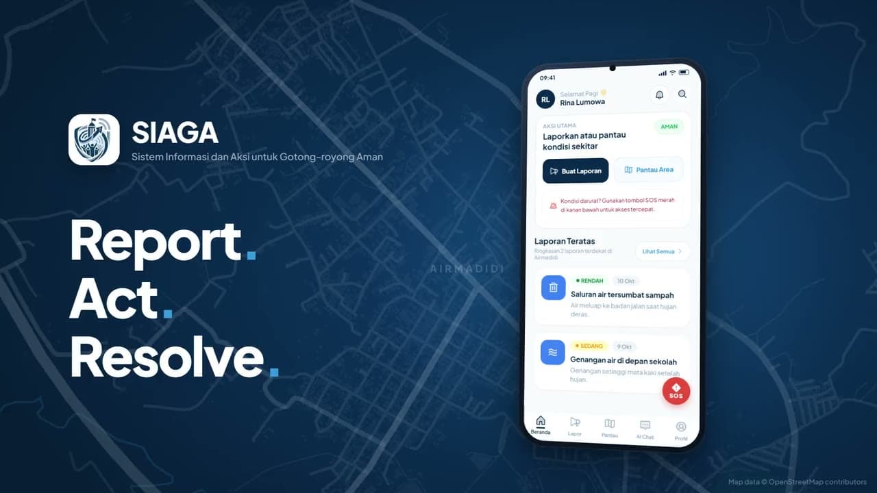 SIAGA application preview